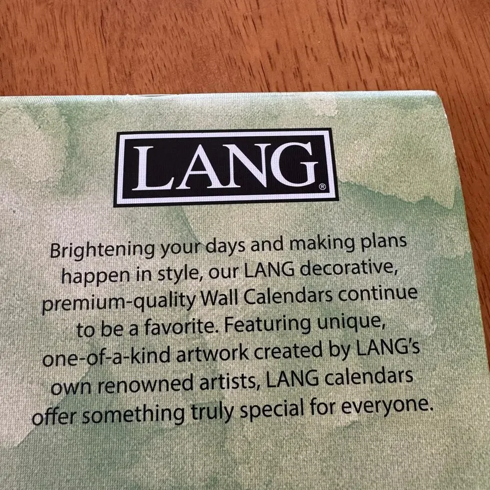 Lang Bountiful Blessings Calendar 2022 Susan Winget Art Birds Scripture Verses